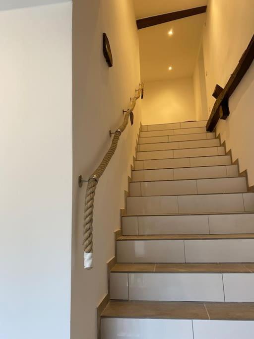 Wunderschoene Ferienwohnung Auf Dem Bauernhof Greven Bagian luar foto