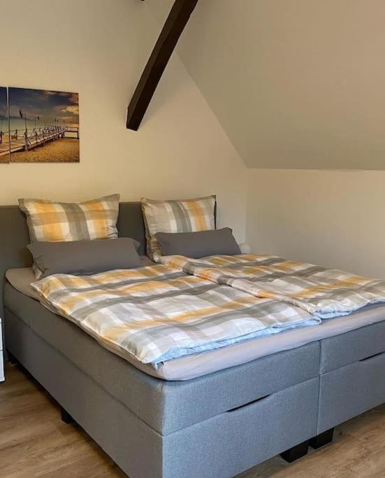 Wunderschoene Ferienwohnung Auf Dem Bauernhof Greven Bagian luar foto